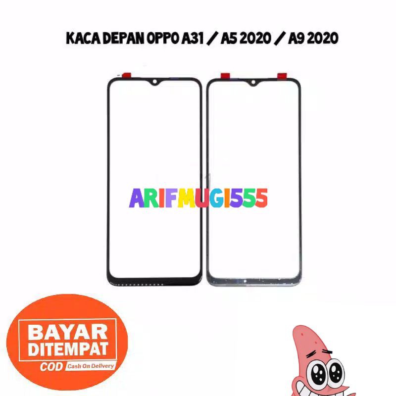 KACA LCD KACA DEPAN TOUCHSCREEN OPPO A31 ORIGINAL