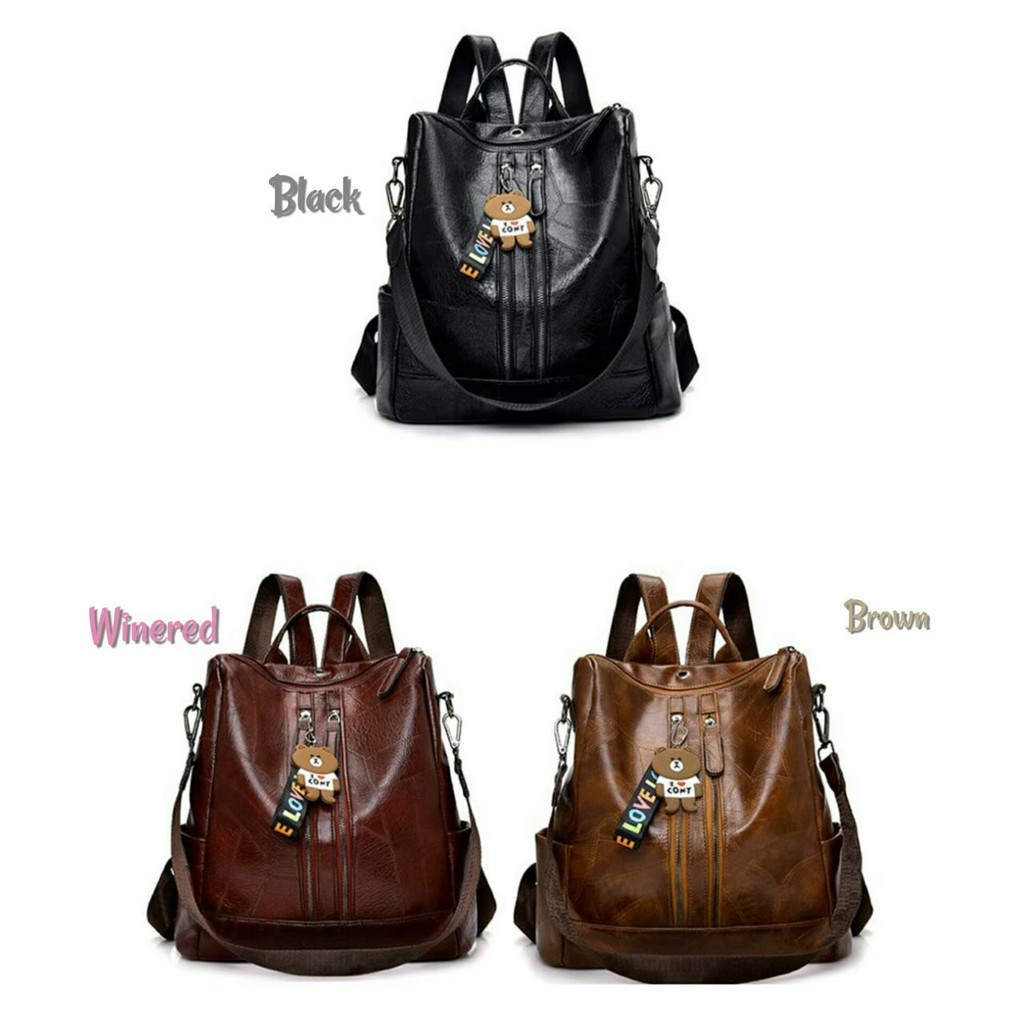 Tas Ransel Wanita Import Branded Backpack Korea Tas Punggung Murah Terlaris