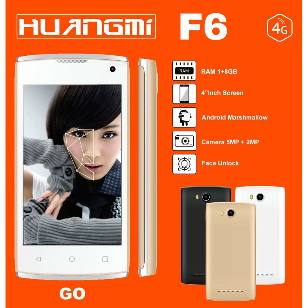 Huangmi Go F6 1/8 GB Garansi resmi IMEI terdaftar
