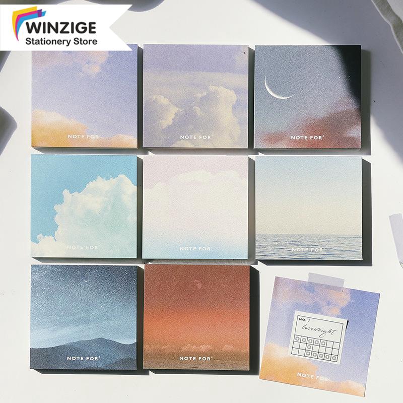 Winzige 100 Sheets Colorful Sky Memo Pad DIY Deco Diary Note INS Memo