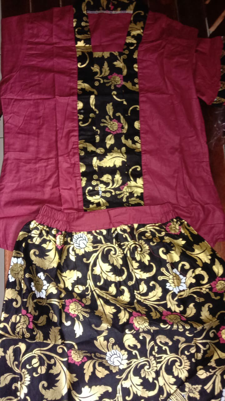 Maura Couple - Sania Ruffle Batik Couple Ori Ndoro Jowi Dnt Garansi Termurah Shopee - Shopashop Solo
