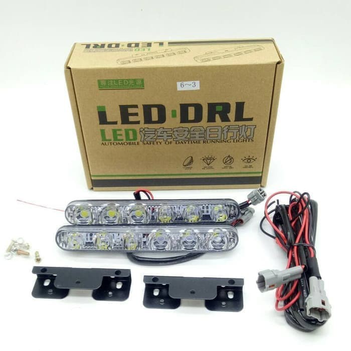 Lampu Led DRL 6 Titik Mobil All New Innova 2016