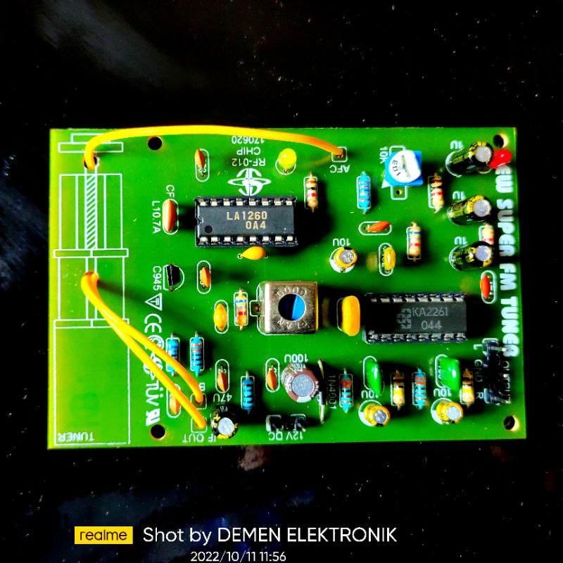 Kit radio fm stereo tanpa tuner blok