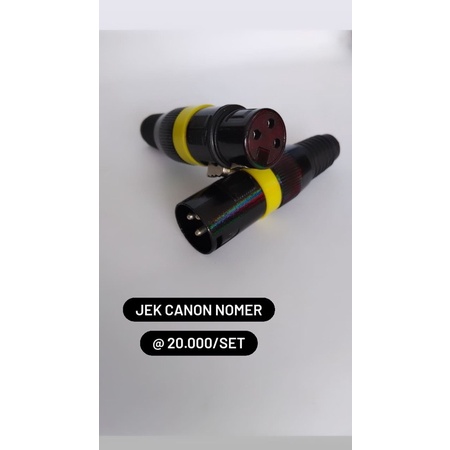 JEK COVER CANON NOMOR PER SET