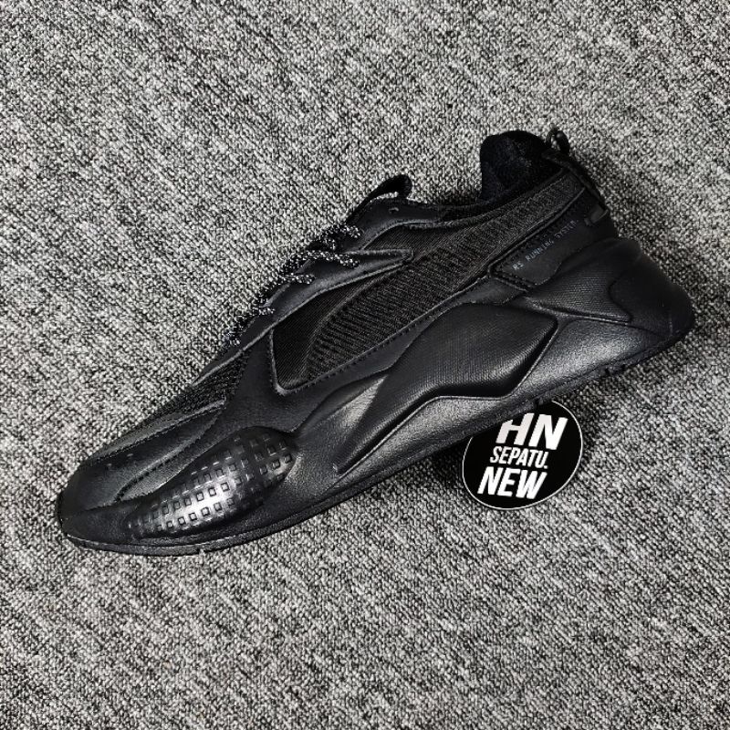 puma rs x black reflective