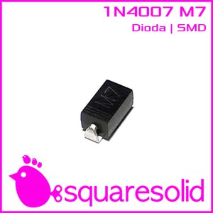 Jual DIODA 1N4007 M7 1A 1000V DIODE 1N 4007 400x DO214AC - SQUARESOLID ...