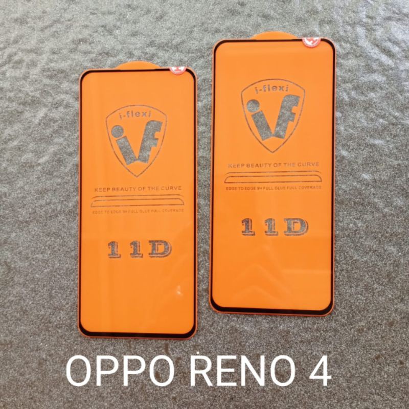 Tempered glass Oppo Reno 2F . Reno 4 . Reno 5 . Reno 1 6.4 . Reno 6.6 10X Zoom . Oppo Reno 7 / Reno Tujuh / 7Z 5G anti gores kaca full layar screen guard pelindung layar