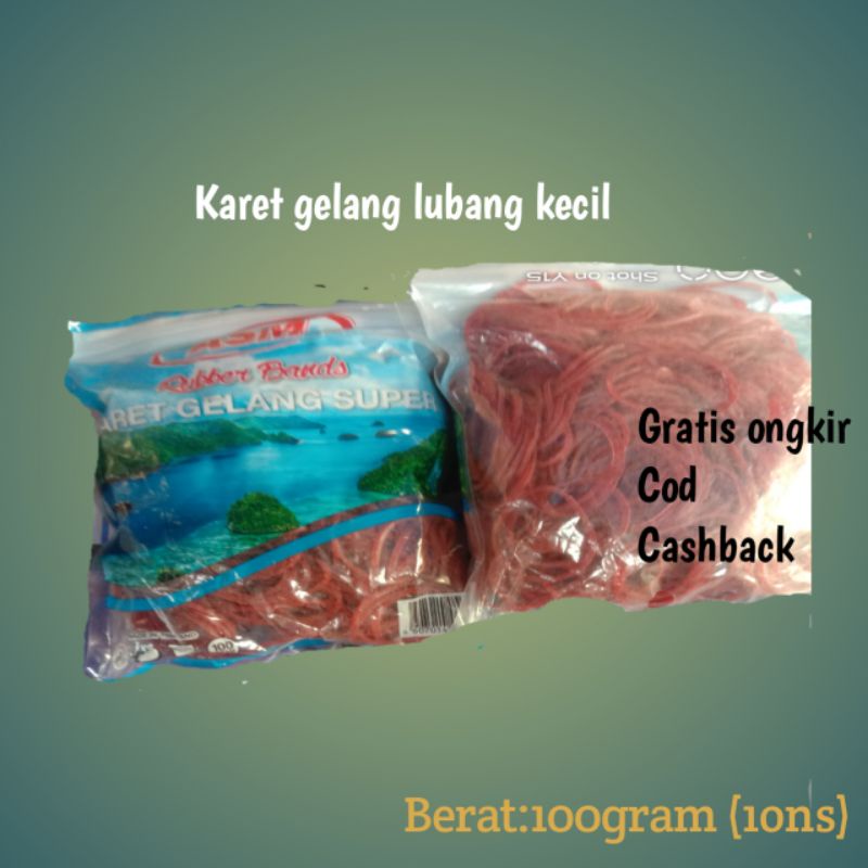 Karet gelang pentil lubang kecil, ASM