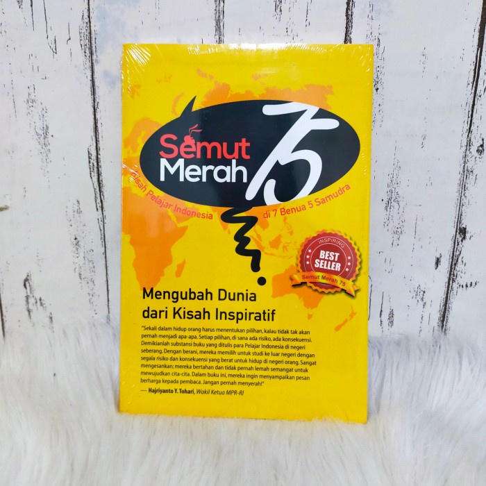 BUKU SEMUT MERAH 75 KISAH PELAJAR INDONESIA DI 7 BENUA LIMA SAMUDRA best seller