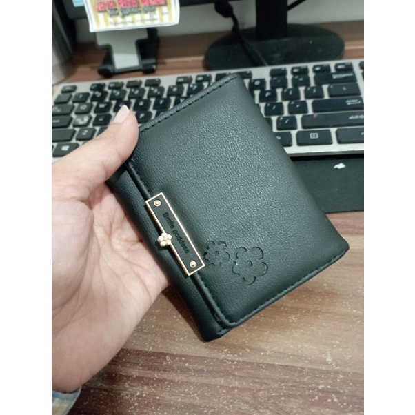 TASBLUE Dompet wanita mini lipat pendek premium impor gaya Korea D235 Dompet Kartu Wanita Fashion Wanita Lipat Dompet Lady Wallet Fashion Korea