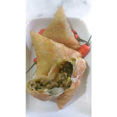 

Sambosa Daging Cabe ijo / Samosa Frozen/Sambosa Coklat Lumer / Sambosa Keju