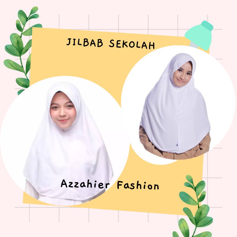 Jilbab Sekolah SD-SMP-SMA/Jilbab rabbani kw