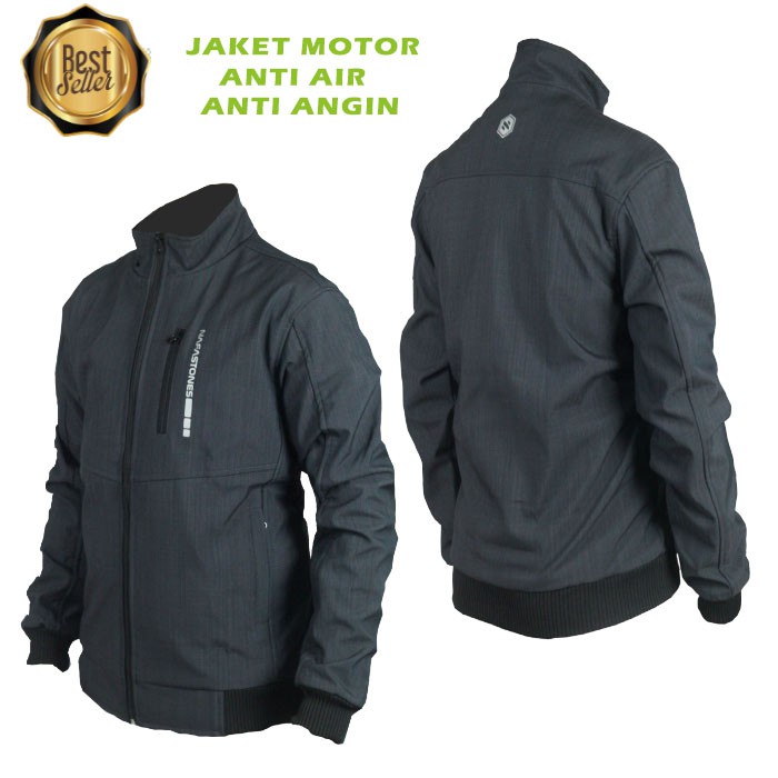 Jaket Motor Anti Angin Dan Air Pria Ori Waterproof Windproof Model VNW5