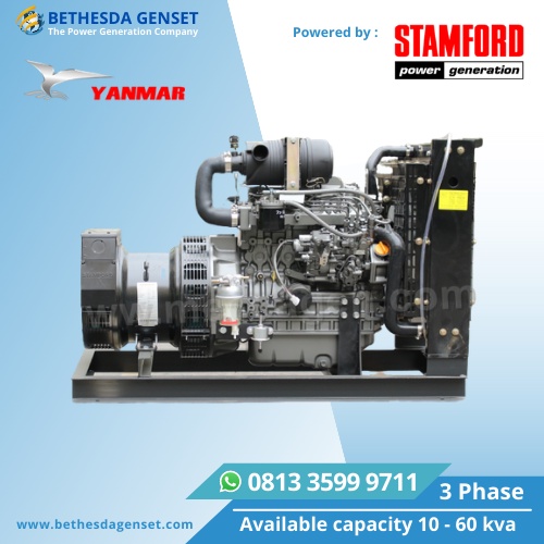 Genset Yanmar Murah 12.5 Kva Silent Supplier Genset Surabaya