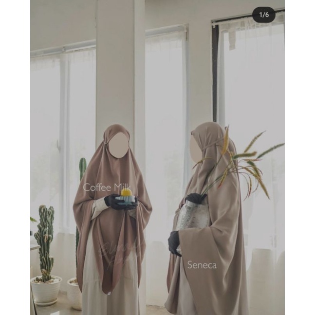 Classic Bergo Elmadina.Abaya