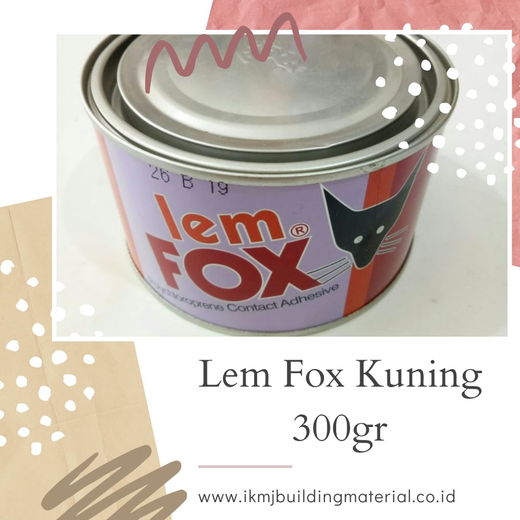 

Lem Fox kuning 300gr