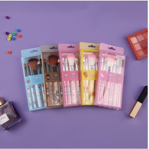 KUAS SET BRUSH / kuas make up 5 pc