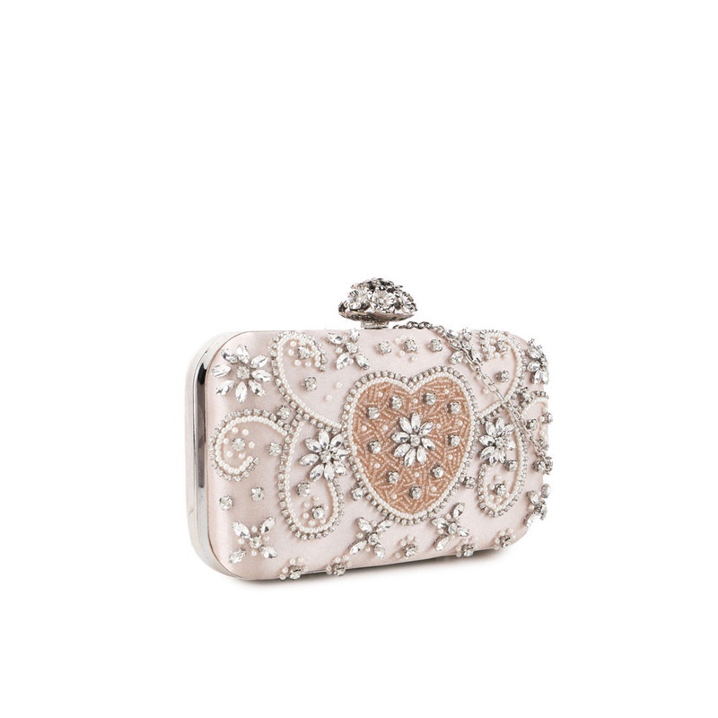 Aamour Letter Heart Clutch Wanita