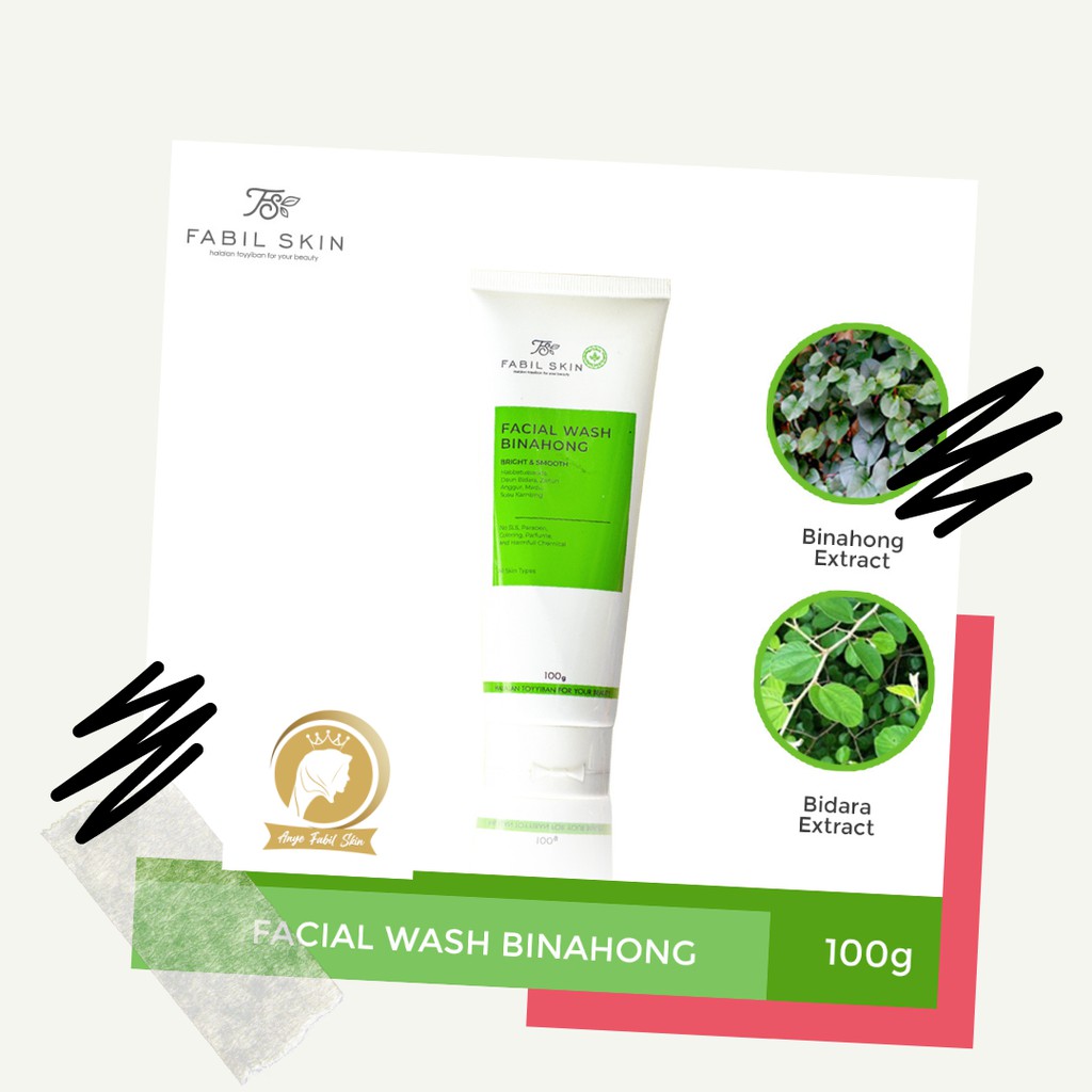 Sabun Cuci Muka Facial Wash Binahong