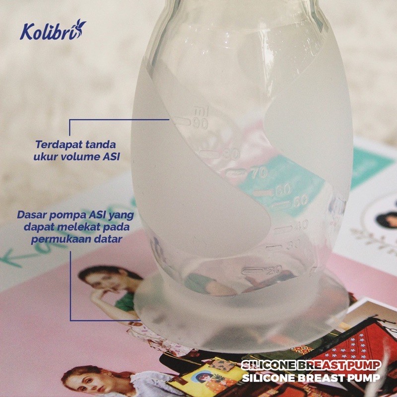 Gabag kolibri silicone breastpump - pompa asi manual