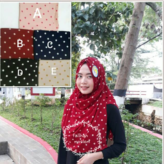 GROSIR Termurah jilbab instan/ hijab instan/ oishi lipit polka/ pastan/bubblepop