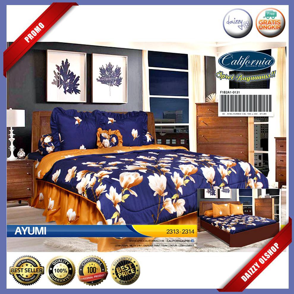 Sprei Rumbai California 180 x 200 Ayumi ( King size ) BMSB227
