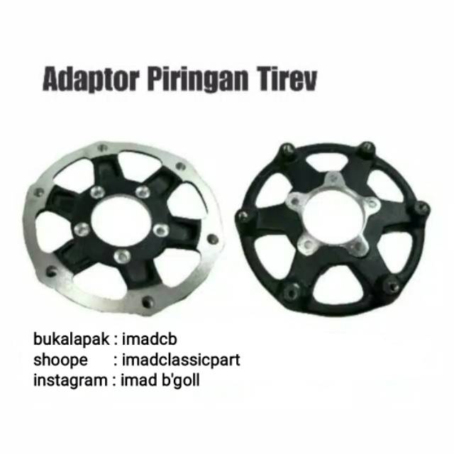 Plendes piringan cakram tirev tiger revo baut 5 pnp tromol supra gl mp tiger