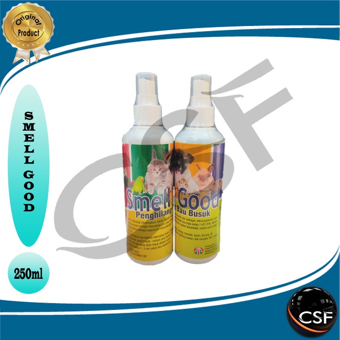 Penghilang Bau Kandang Kucing Anjing - SMELL GOOD Spray 250ml