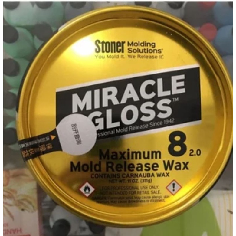 MIRROR GLASS - MIRACLE GLOSS - ANTI LENGKET RESIN - KEMASAN PABRIK 312GRAM