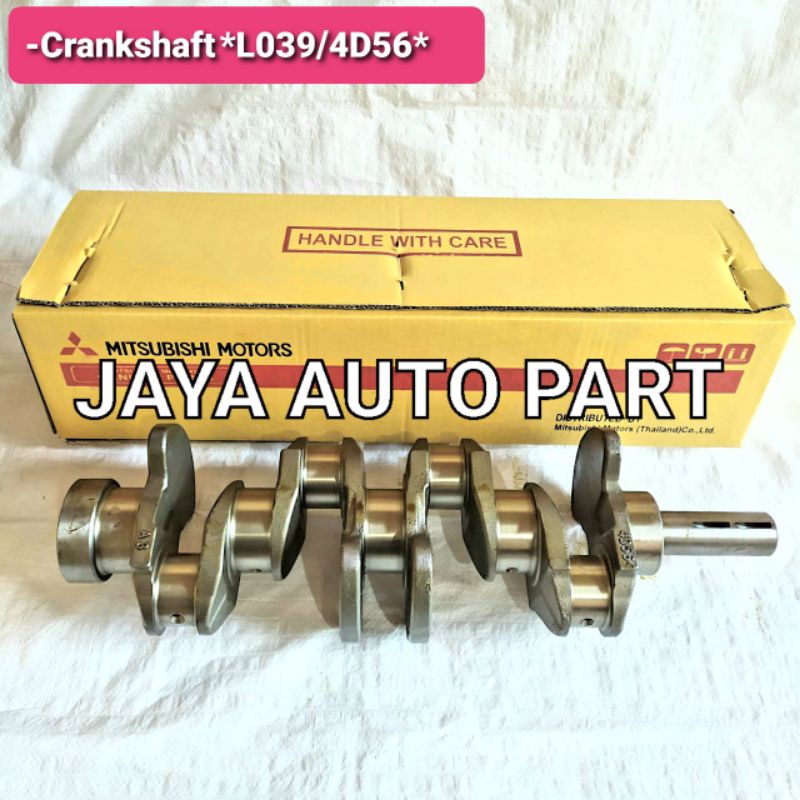 CRANKSHAFT ASSY KRUK AS MITSUBISHI L039/4D56/4D56T (2.5CC)