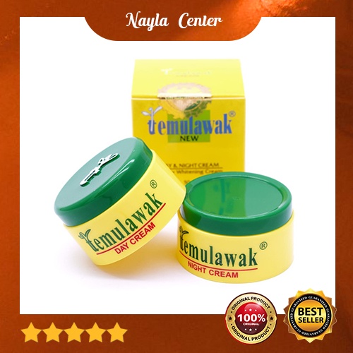 Cream Temulawak Original Malaysia / Cream Siang & Malam Temulawak Asli