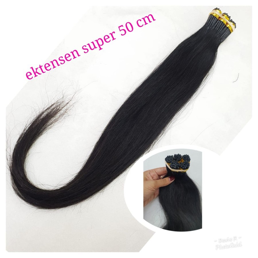 HAIR EXTENSION SUPER 50CM / WIG HAIR EXTENSION