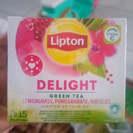 Lipton delight green tea isi 15