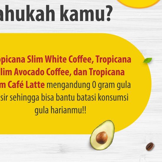 

Flash Sale!! ATR-713 Triple Pack - Tropicana Slim Cafe Latte 10 Sachet 14gr - Kopi Susu Nikmat Tanpa