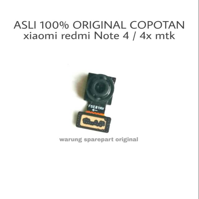 Kamera depan xiaomi note 4 - Note 4x mtk Original copotan