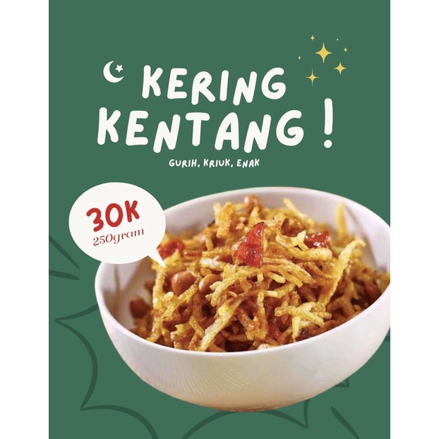 

Kering Kentang Mustafa Rasa Pedas Manis 200gr