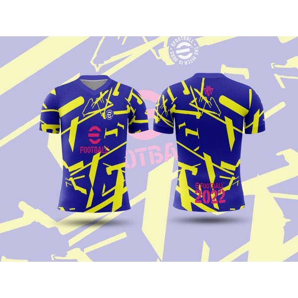 Jersey Gaming EFootball Esport Pro Evolution Soccer 2022 Custom Full Printing Art 03