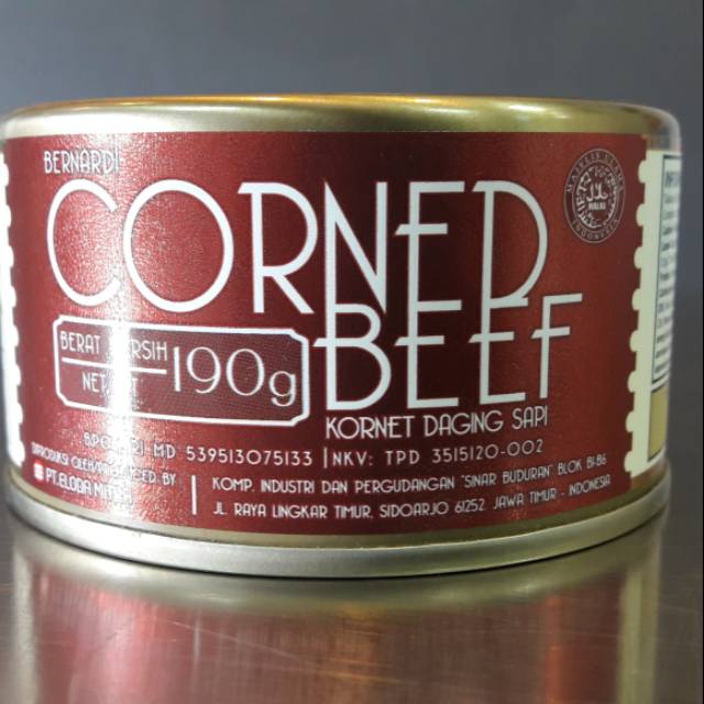 

BERNARDI CORNED BEEF 190GR