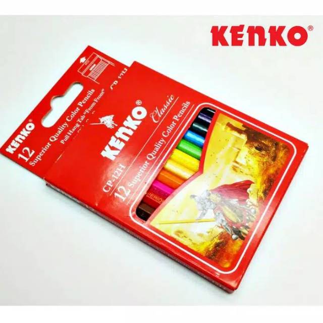 

Pensil Warna Kenko 12w Pendek