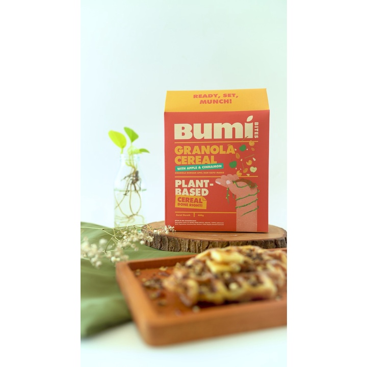 

Granola Cereal Apple & Cinnamon Bumi Bites 400 g