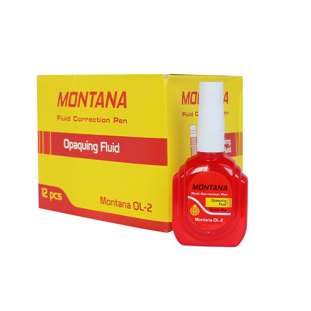 

MONTANA Correction Fluid / Cairan Koreksi / Penghapus Cair Montana OL-2