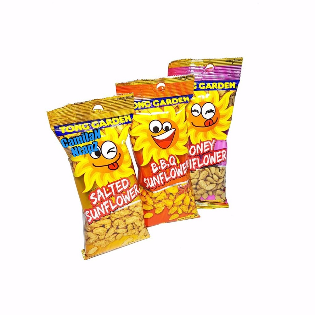 

Tong Garden Sunflower, Kuaci Kupas biji matahari -Netto 30 gr