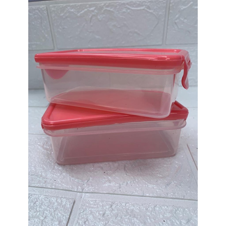 Sunlife Tempat Bumbu Dapur Kotak / Toples Bumbu Dapur Plastik / Tempat Bumbu