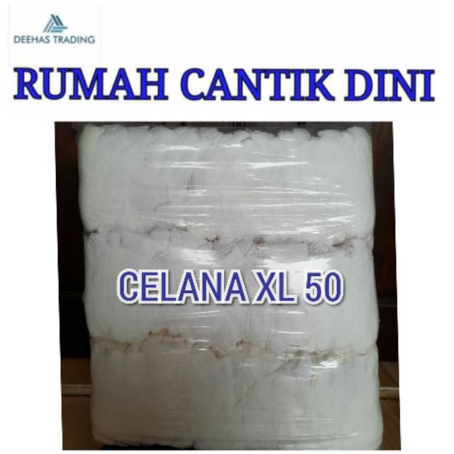 POPOK CELANA DEWASA XL50 PCS (TEBAL PREMIUM)