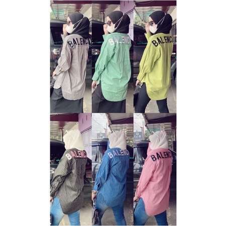 kemeja balenciaga oversize