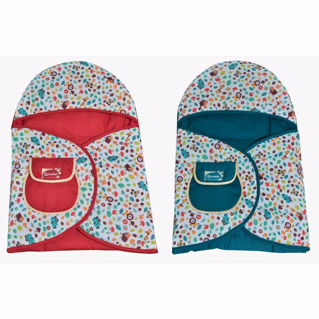 Snobby TPB3031 TPB3032 Baby Blanket Topi + Saku Print Zoo Series