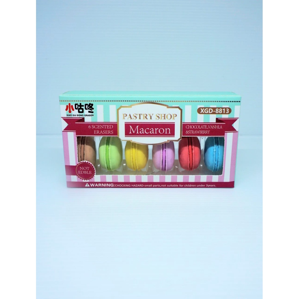 

PENGHAPUS MACARON SET 6 PCS UNIK LUCU BERKUALITAS