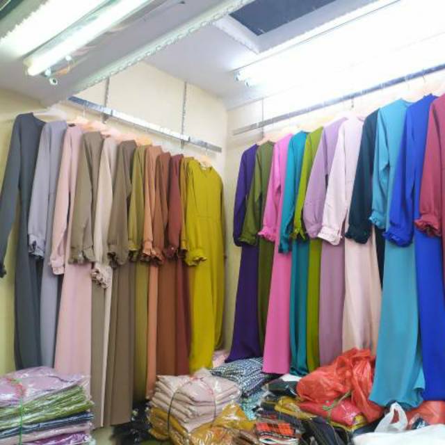 Alhamdulillah ready gamis Zaleta Ori l Ready Stok Ditoko