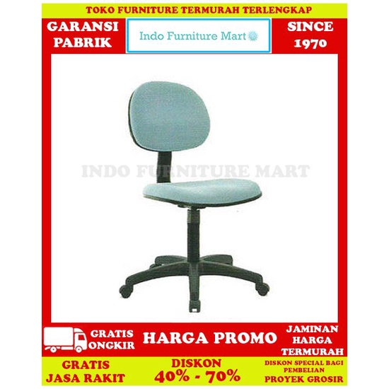 Free Onkir Kursi Kantor Kerja Staff Manager Minimalis Indachi D 980 M