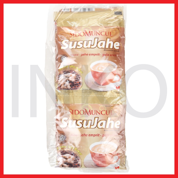 

SIDOMUNCUL SUSU JAHE MINUMAN SERBUK AROMA JAHE BAKAR 10X27GR